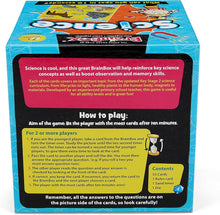 BrainBox Science Card Game – Educational Memory Game for Kids & Families