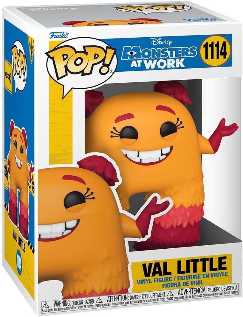 (BOX DMG) Funko Pop! Monsters At Work Val Little #1114 Vinyl Figure