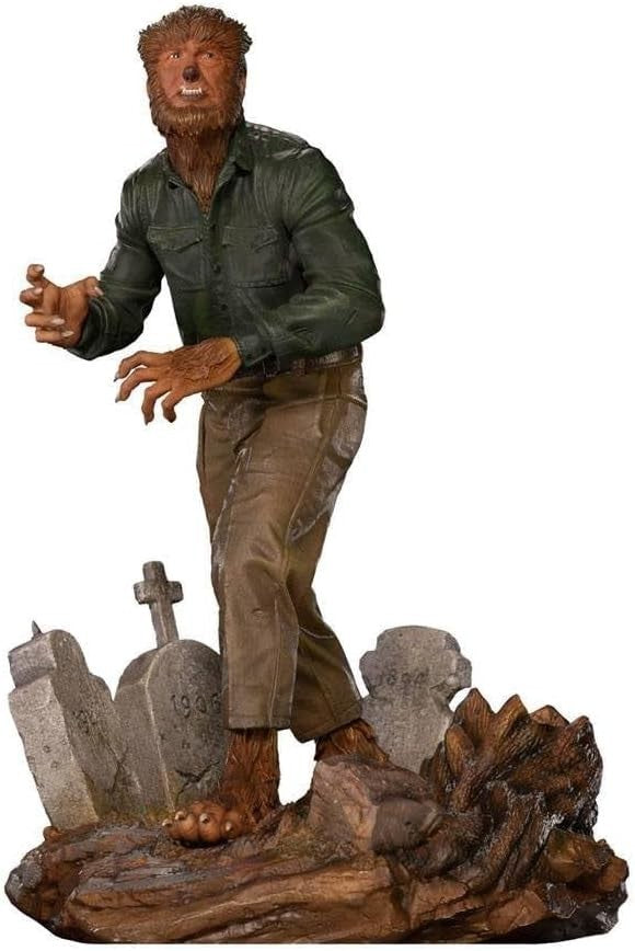 Iron Studios Universal Monsters The Wolf Man Deluxe Art Scale 1/10 Statue