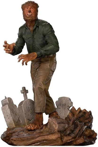 Iron Studios Universal Monsters The Wolf Man Deluxe Art Scale 1/10 Statue