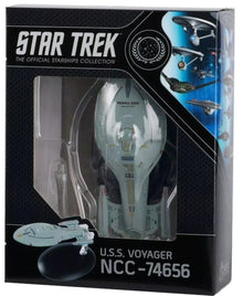 Eaglemoss Star Trek U.S.S Voyager NCC-74656 Intrepid Class Model w/Magazine