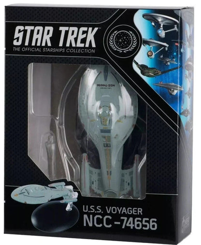 Eaglemoss Star Trek U.S.S Voyager NCC-74656 Intrepid Class Model w/Magazine