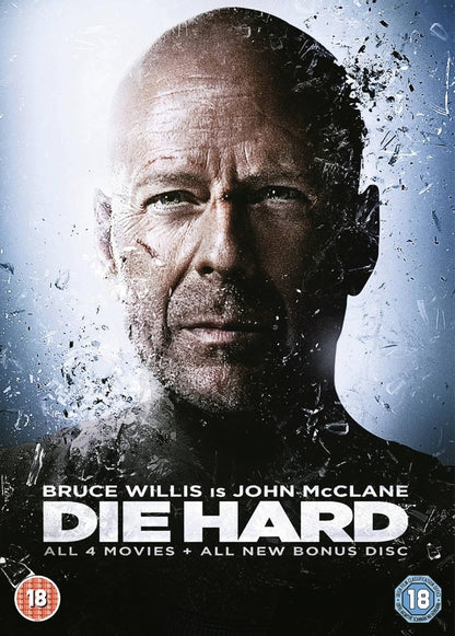 Die Hard 4 Movie Collection DVD Box Set + Bonus Disc Bruce Willis