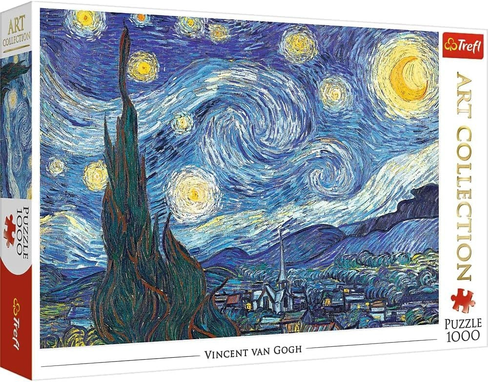 Trefl Vincent Van Gogh The Starry Night 1000 Piece Art Jigsaw Puzzle