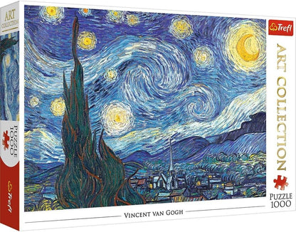 Trefl Vincent Van Gogh The Starry Night 1000 Piece Art Jigsaw Puzzle
