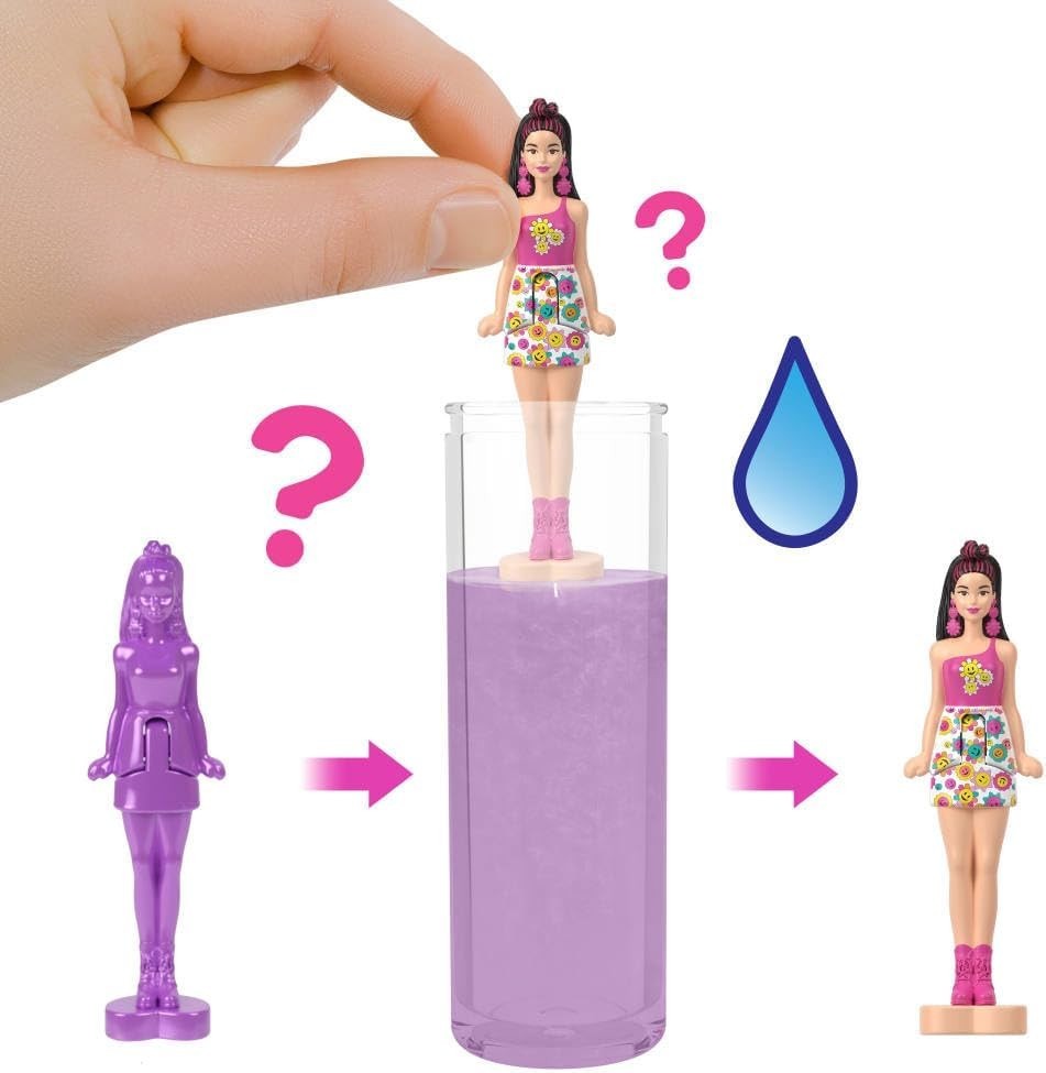 Mattel Barbie Mini BarbieLand Pop Reveal 5 Pack 1.5in Dolls