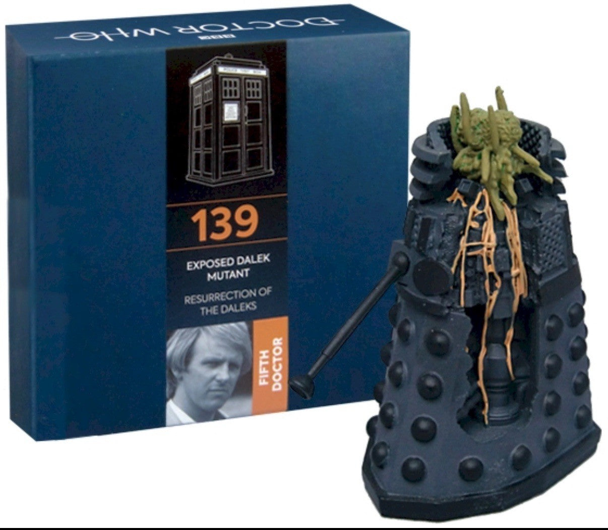 Eaglemoss Doctor Who Figurine Collection #139 Exposed Dalek Mutant w/ Magazine