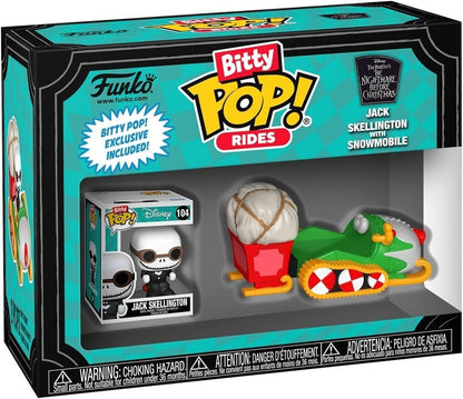 Funko Bitty Pop! Rides Jack Skellington Snowmobile Disney