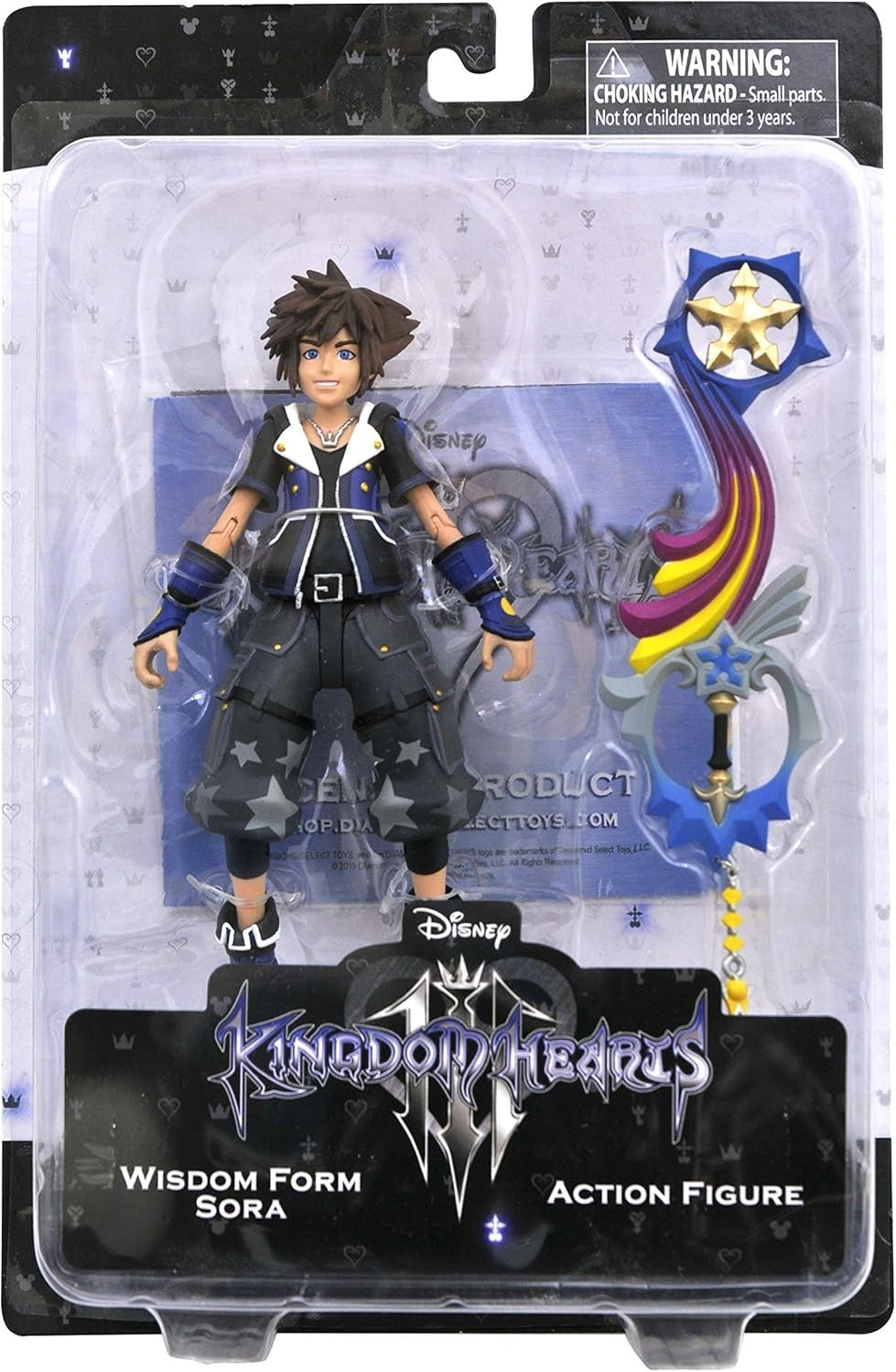 Diamond Select Kingdom Hearts 3 Wisdom Form Sora Action Figure