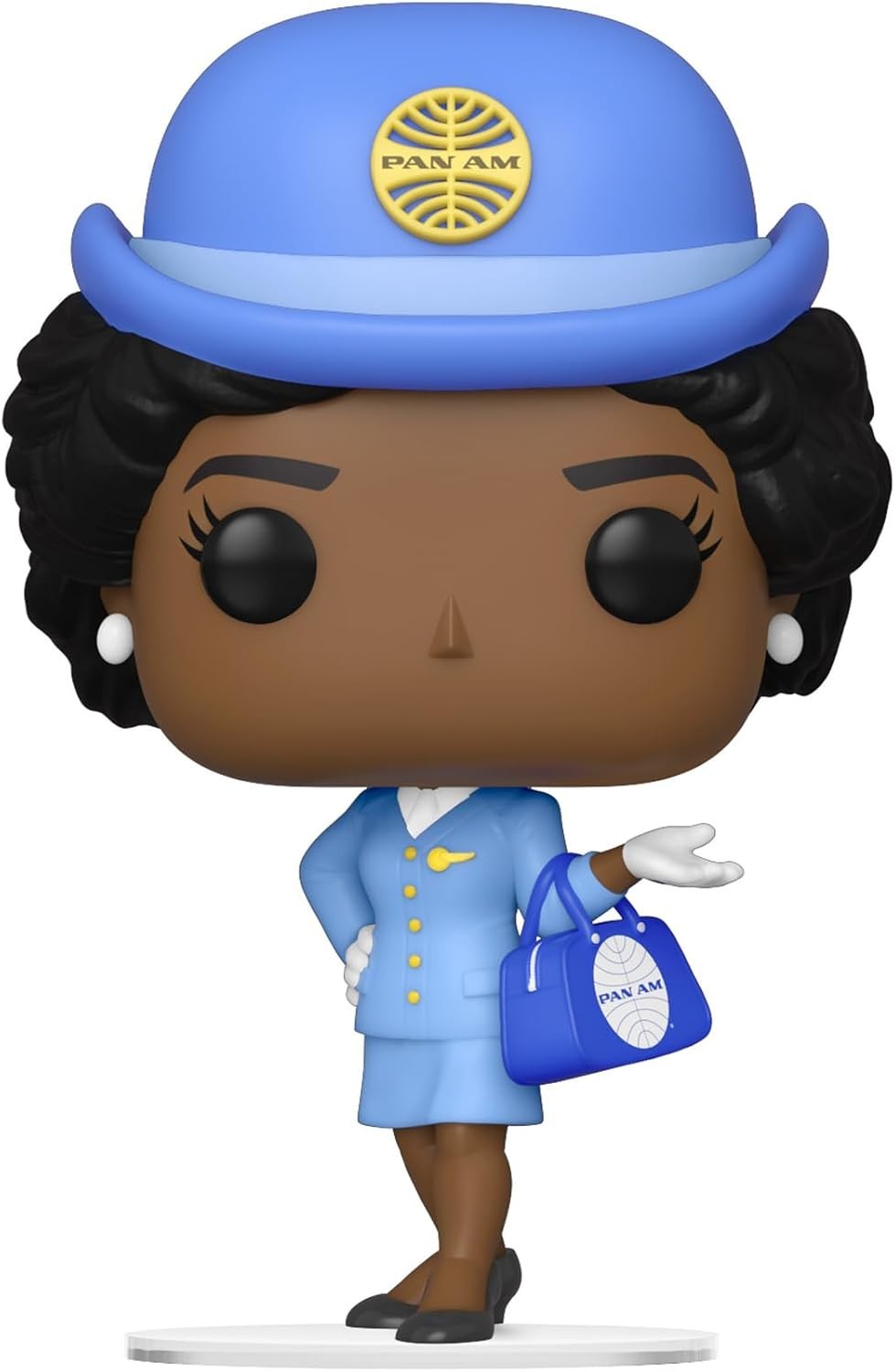 Funko Pop Ad Icons Pan Am Stewardess with Blue Bag #141 Vinyl Figure