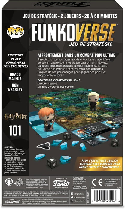 FunkoVerse Harry Potter Strategy Game 101 French Edition Board Game