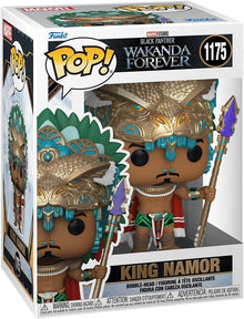 (BOX DMG) Funko Pop! Marvel King Namor #1175 Wakanda Forever Vinyl Figure