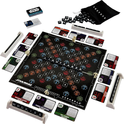Star Wars Scrabble Board Game – 2 in 1 Galaxy Mode Edition