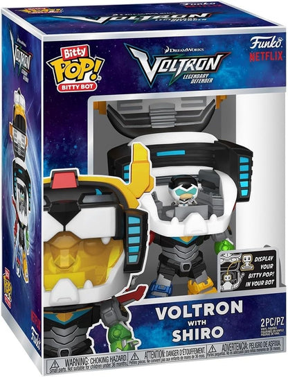 Funko Bitty Pop Bitty Bot Voltron With Shiro Voltron Legendary Defender