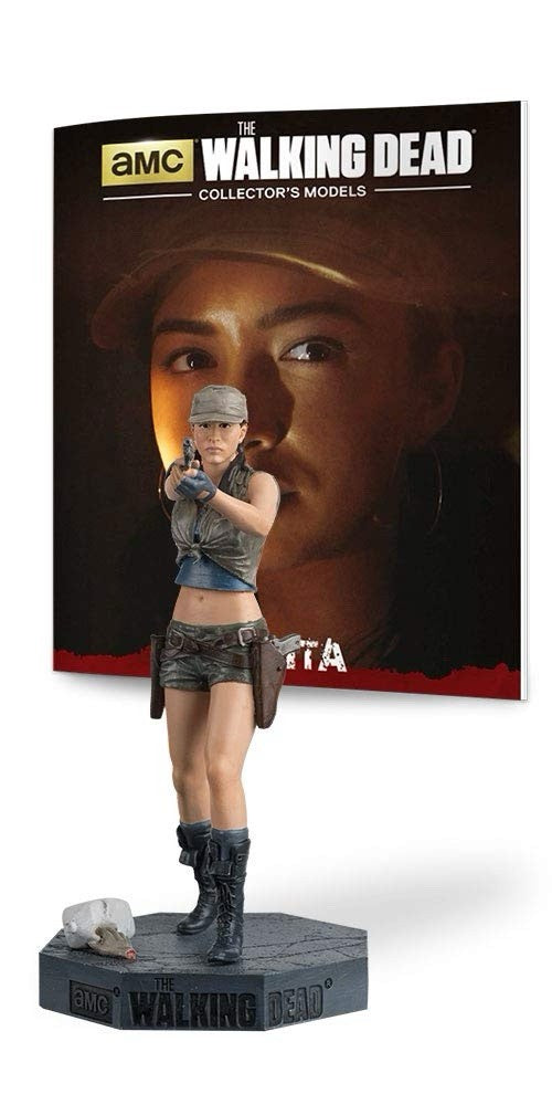Eaglemoss The Walking Dead Collector’s Models – Rosita Figurine with Magazine