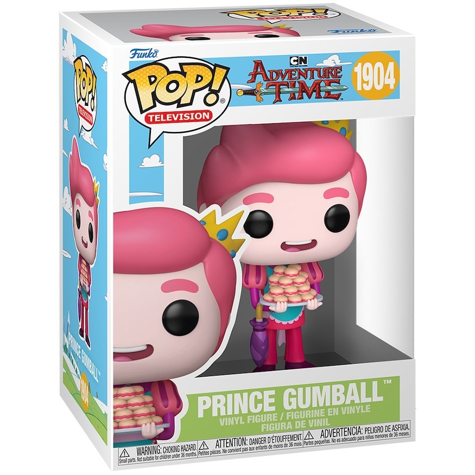 Funko Pop! Adventure Time Fionna & Cake Prince Gumball #1904 Vinyl Figure