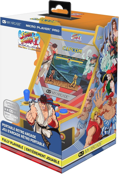 My Arcade Micro Player Pro Street Fighter II Arcade Machine Portable Handheld