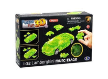 1:32 Lamborghini Murcielago 3D Puzzle Car 64pcs Green Model