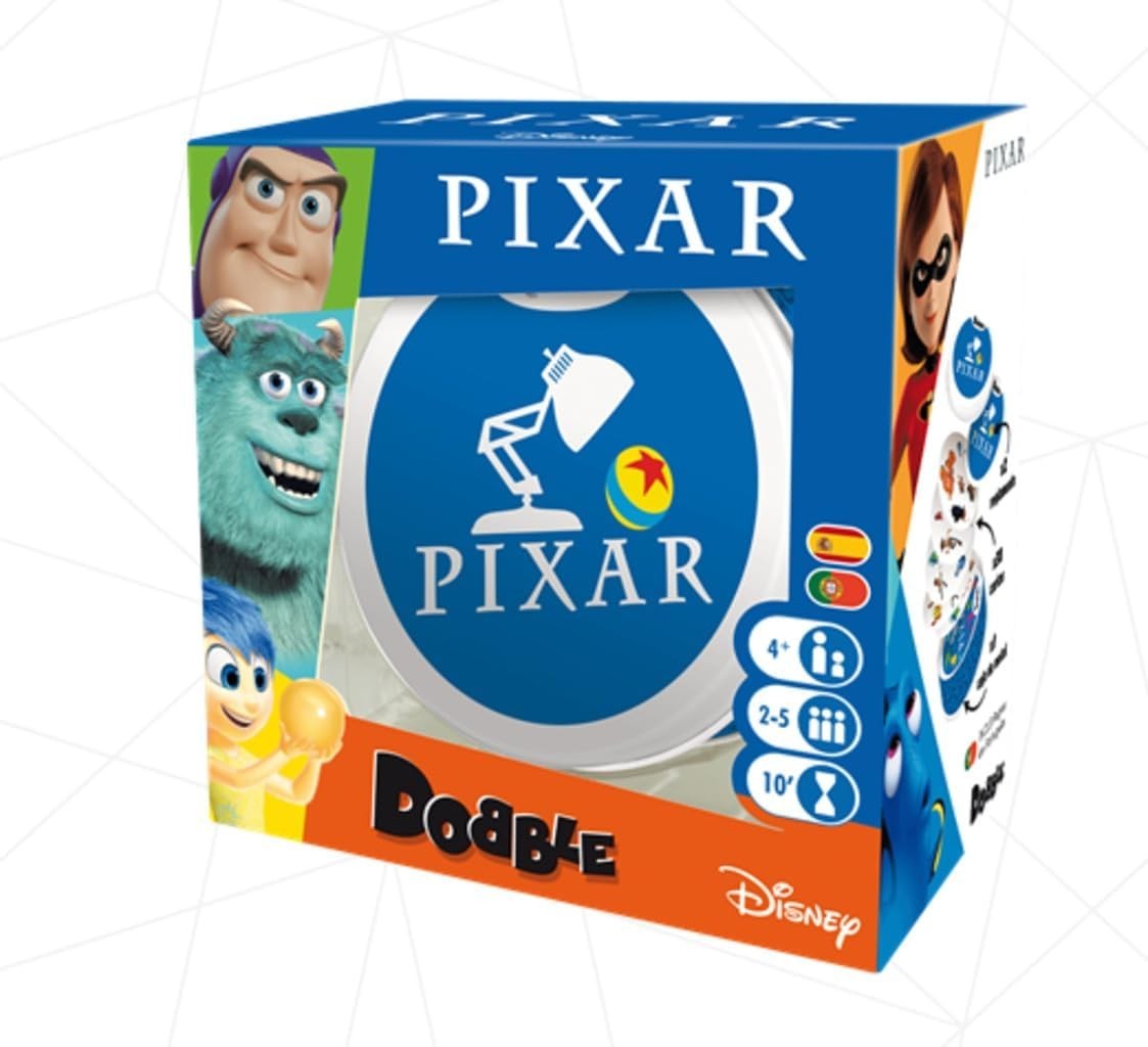 Dobble Pixar Card Game Disney Family Party Game Zygomatic