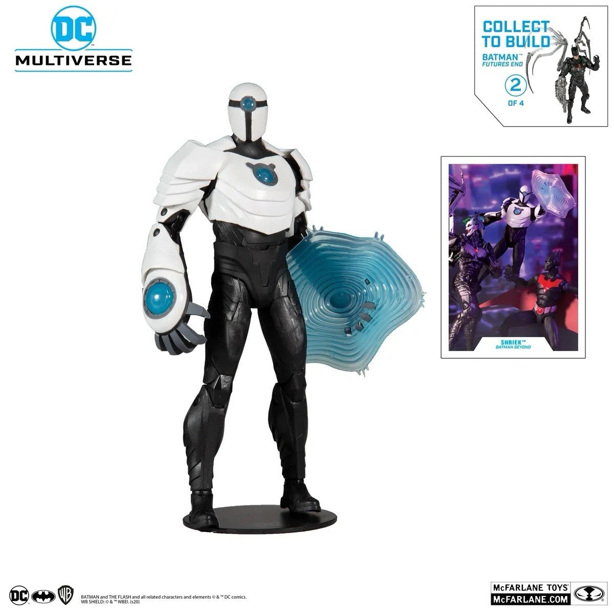 McFarlane DC Multiverse Shriek Action Figure Batman Beyond Collect to Build #2