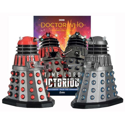 Eaglemoss Doctor Who Time Lord Victorious Dalek Commander & Scientist Box Set