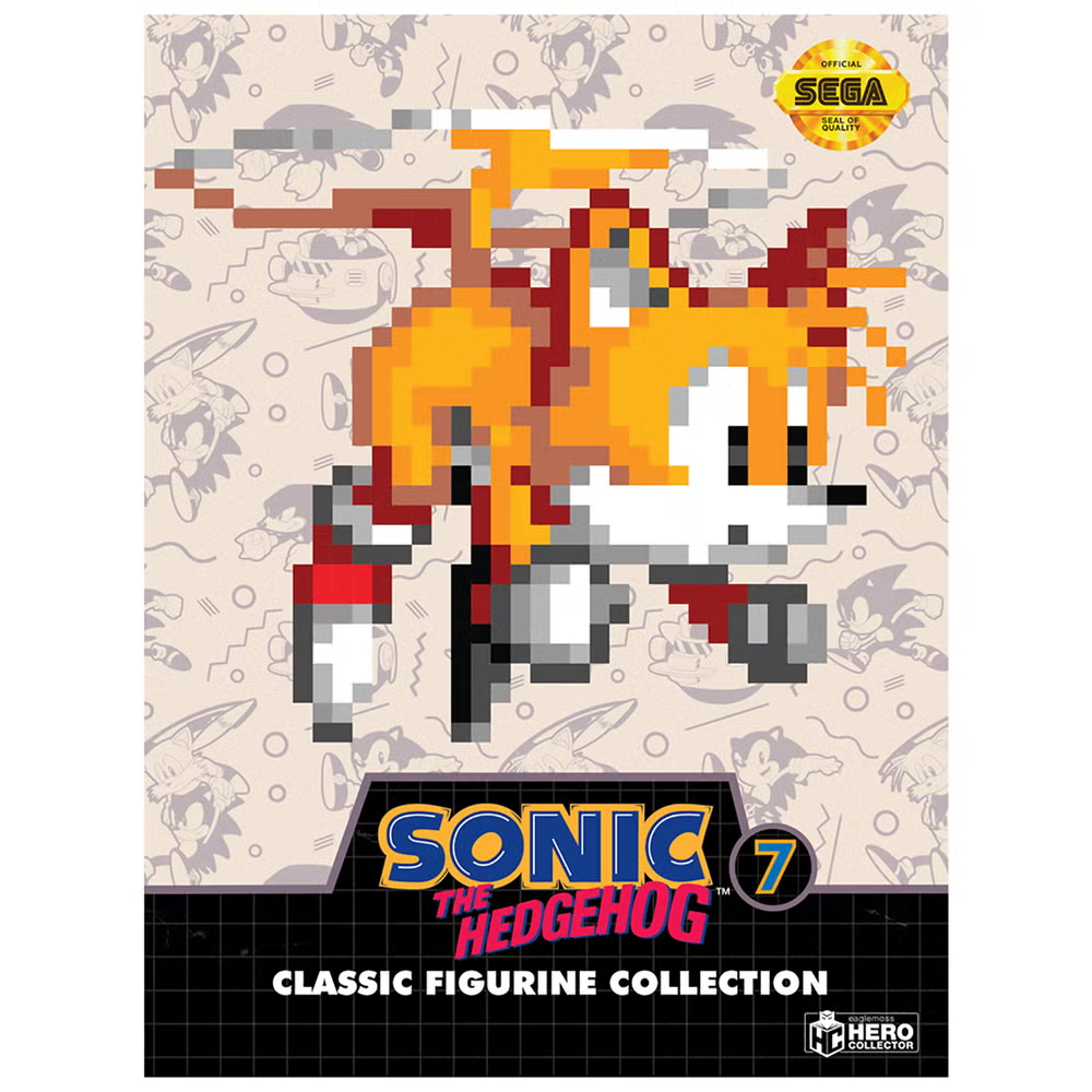 Eaglemoss Sonic The Hedgehog Figurine Collection Tails 16-Bit Classic Figurine