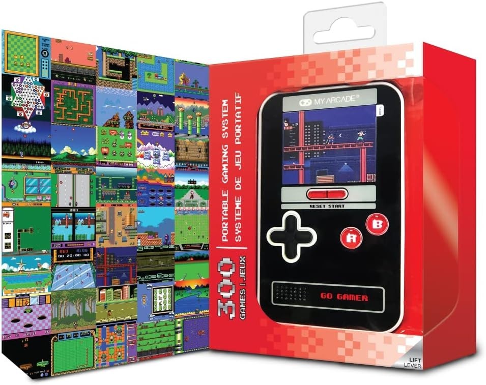 My Arcade Go Gamer Classic Handheld Console 300 Retro Games Portable Gaming