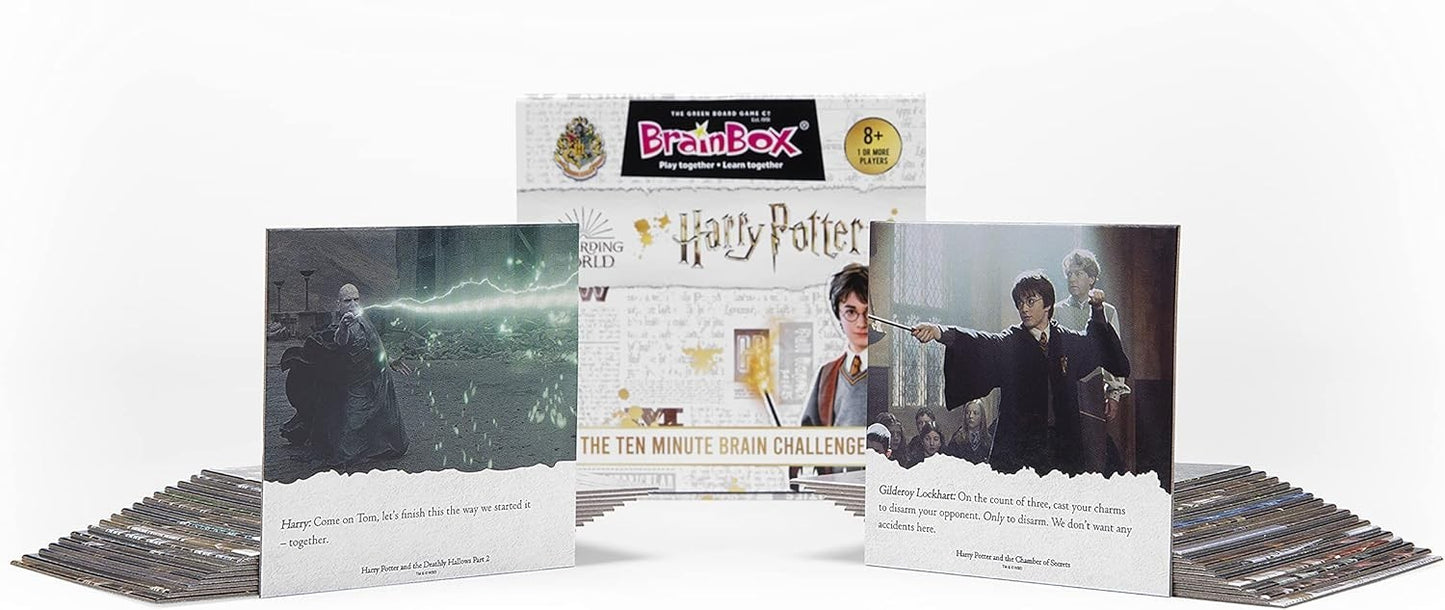 BrainBox Harry Potter Memory Game Wizarding World Family Card Game