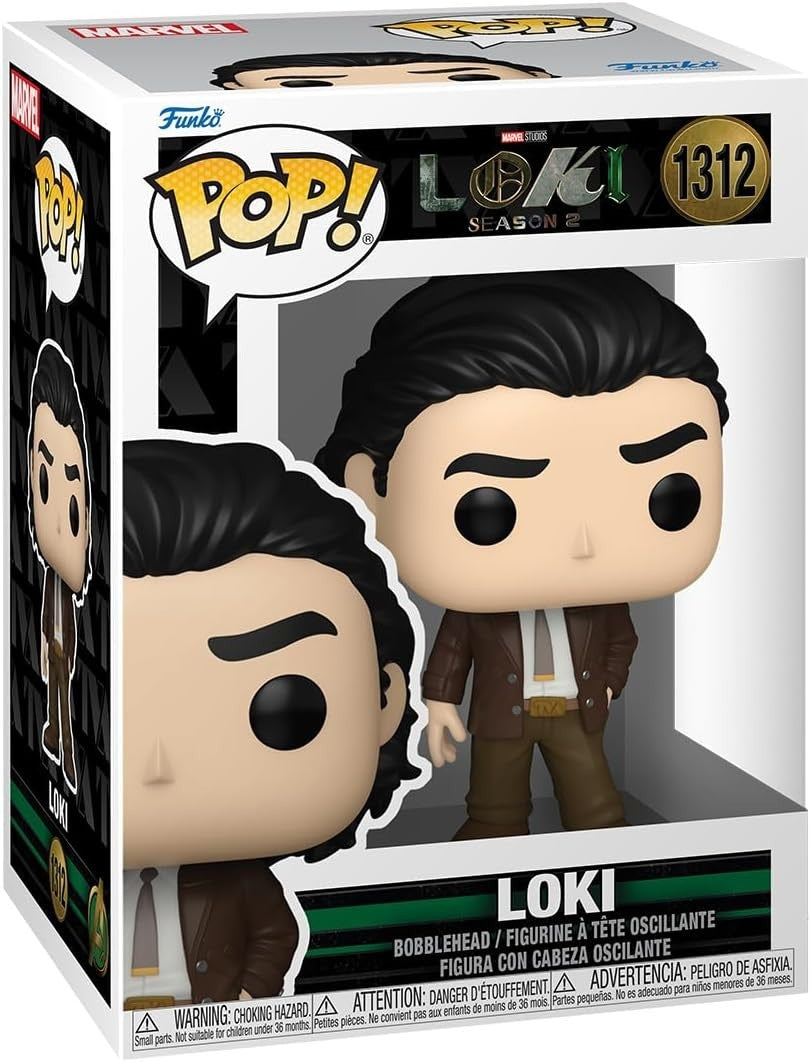(BOX DMG) Funko Pop! Marvel Loki Season 2 Loki 1312 Bobble Head Figure