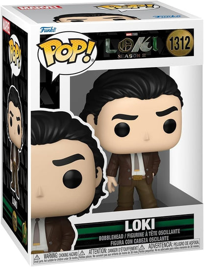 (BOX DMG) Funko Pop! Marvel Loki Season 2 Loki 1312 Bobble Head Figure