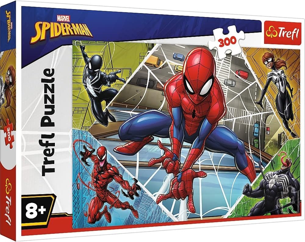 Trefl Marvel Spider-Man Jigsaw Puzzle 300 Pieces Kids Age 8+