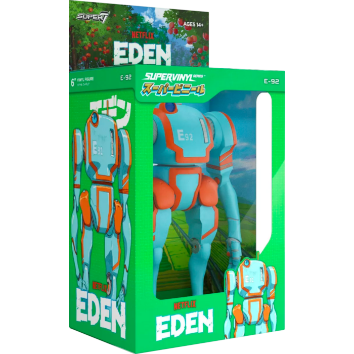 Super7 SuperVinyl Netflix EDEN E-92 6 Inch Vinyl Figure