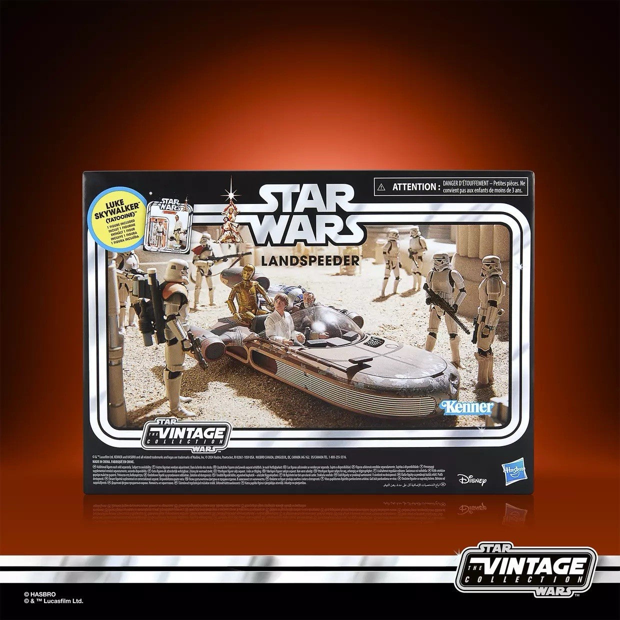 Star Wars The Vintage Collection Luke Skywalker’s Landspeeder Vehicle & Figure