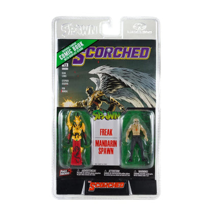 McFarlane Toys Spawn Page Punchers Scorched Freak & Mandarin Spawn 2-Pack