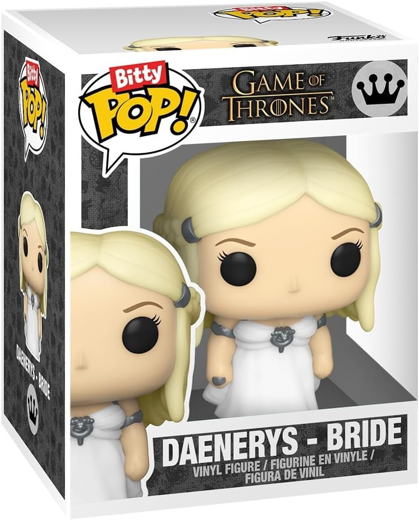 Funko Bitty Pop Game of Thrones Daenerys + Khal Drogo + Drogon + Mystery 4 Pack