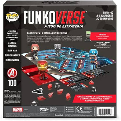 Funko Pop! Funkoverse Marvel 100 Strategy Game Spanish Version