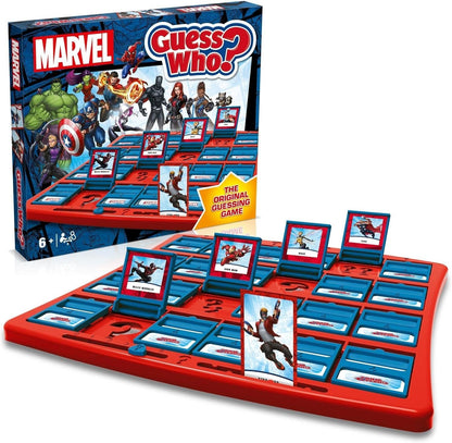 Marvel Guess Who? Board Game Avengers Spider-Man Heroes Guessing Game