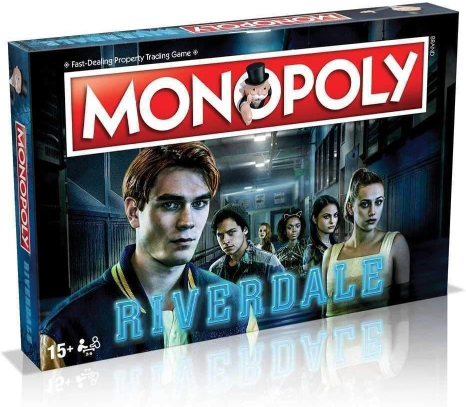 Monopoly Riverdale Edition Board Game Hasbro TV Series Family Game