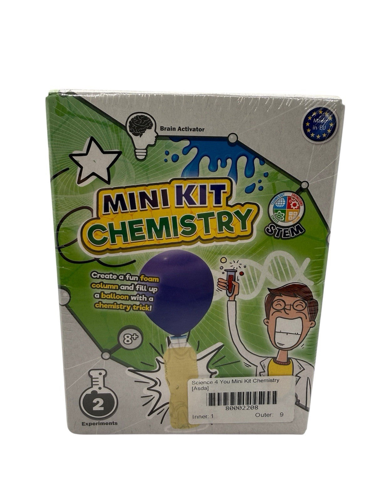 Science4You Mini Kit Chemistry STEM Science Experiment Set Ages 8+ – J ...