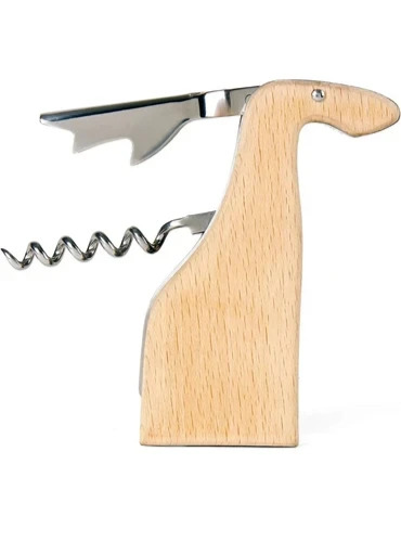 Kikkerland Deer Bottle Opener Beechwood Beer Cap Opener Bar Gift BO31