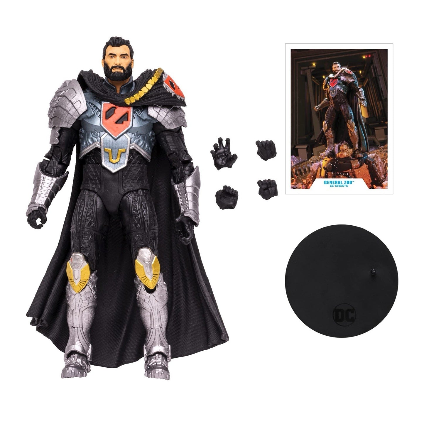 McFarlane Toys DC Multiverse General Zod Action Figure – DC Rebirth