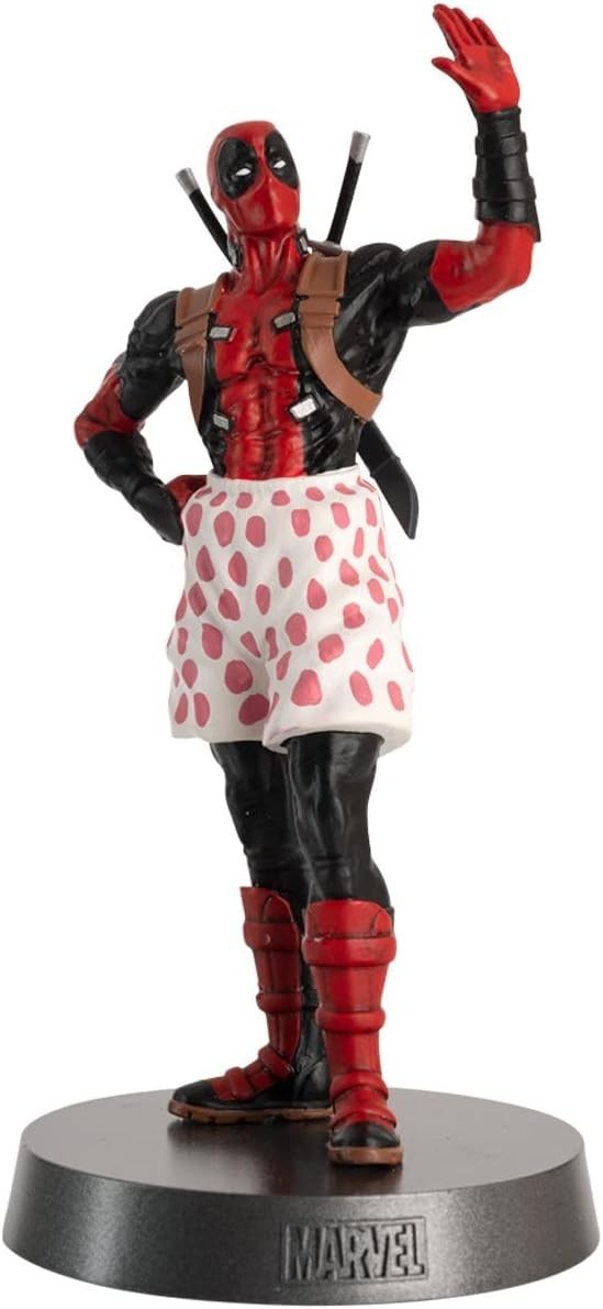 Eaglemoss Marvel Deadpool Underpants Heavyweights Metal Statue Figure