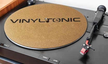 VinylTonic Cork Record Slipmat 12" Turntable Vinyl LP DJ Platter Mat VT15C