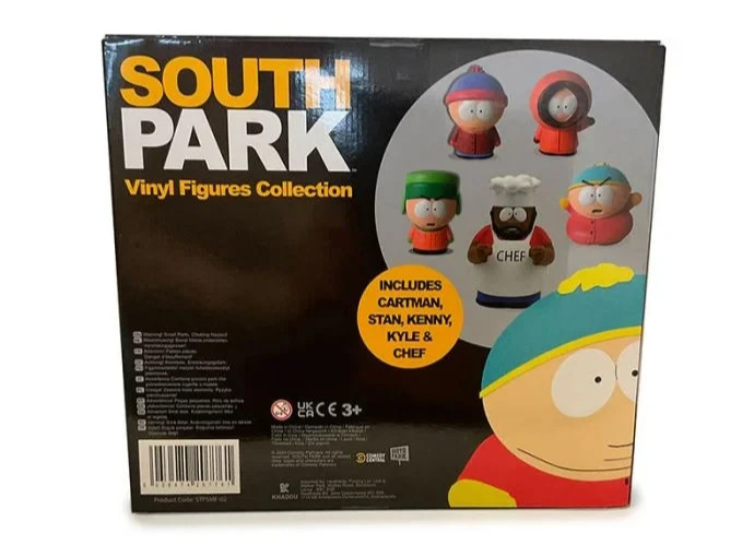 South Park Vinyl Figures Collection 5-Pack – Cartman, Stan, Kenny, Kyle & Chef