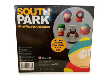 South Park Vinyl Figures Collection 5-Pack – Cartman, Stan, Kenny, Kyle & Chef
