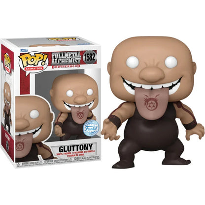 (BOX WORN) Funko Pop! Gluttony #1582 Fullmetal Alchemist Brotherhood Figure
