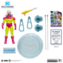 DC Multiverse Mr. Freeze Black Light Gold Label McFarlane Toys Figure 2024 Exclusive