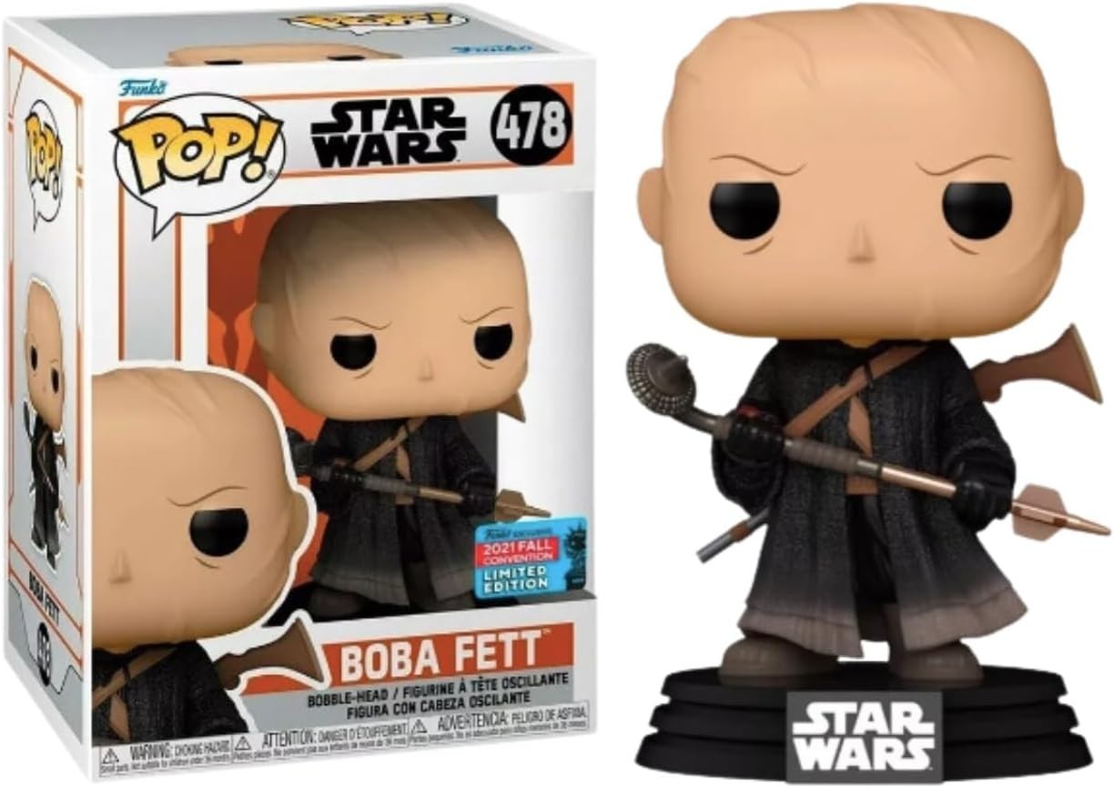Funko Pop! Star Wars Boba Fett 478 NYCC Fall Convention 2021 Special Edition