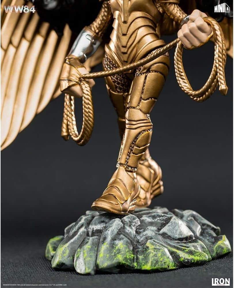 Iron Studios WW84 Wonder Woman Golden Armor Mini Co Figure