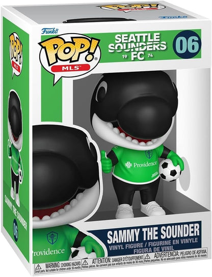 Funko Pop MLS Seattle Sounders Sammy The Sounder #06 Vinyl Figure